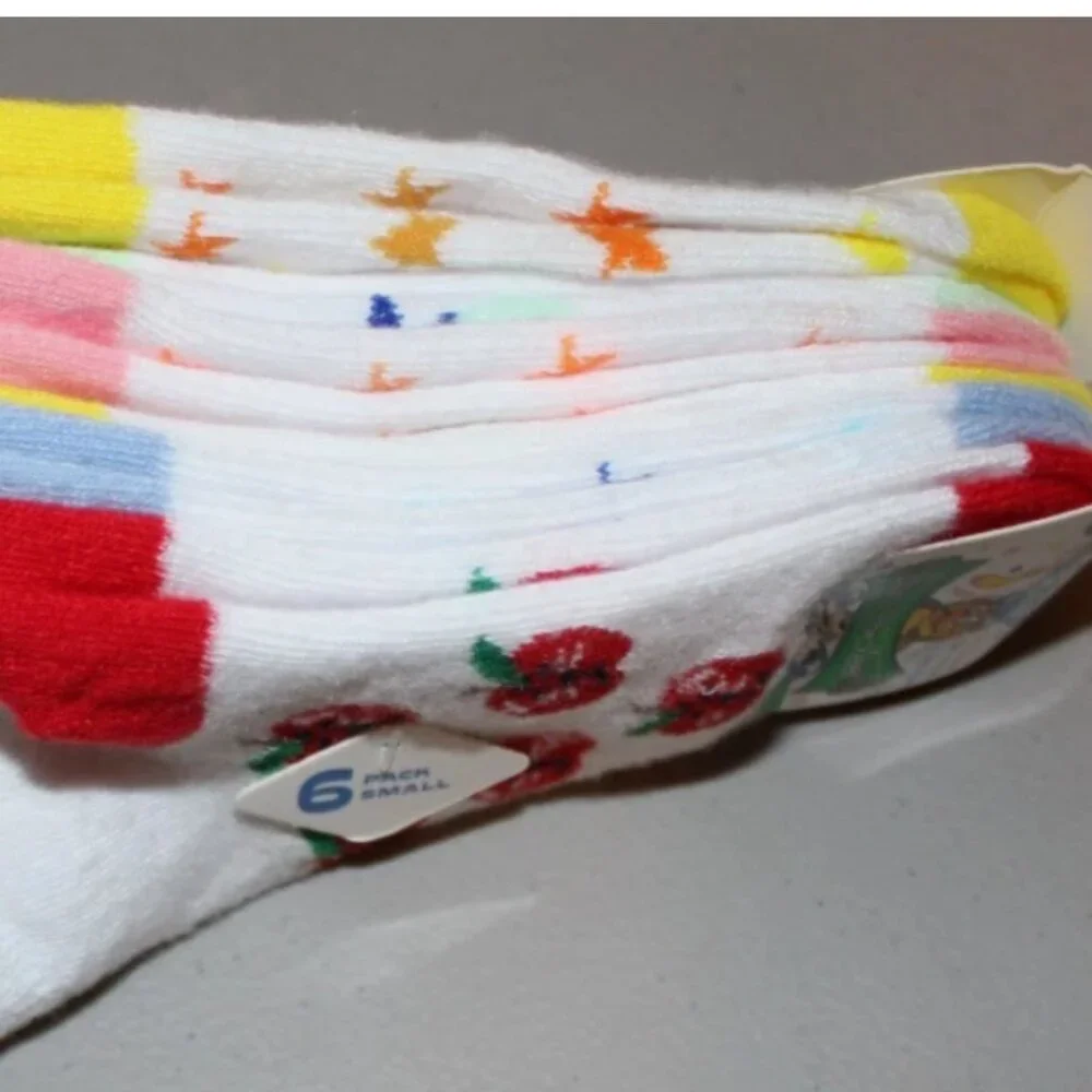 Kid's Days of the Week Socks 6-Pack Small Children's 7-9 Smart Feet
